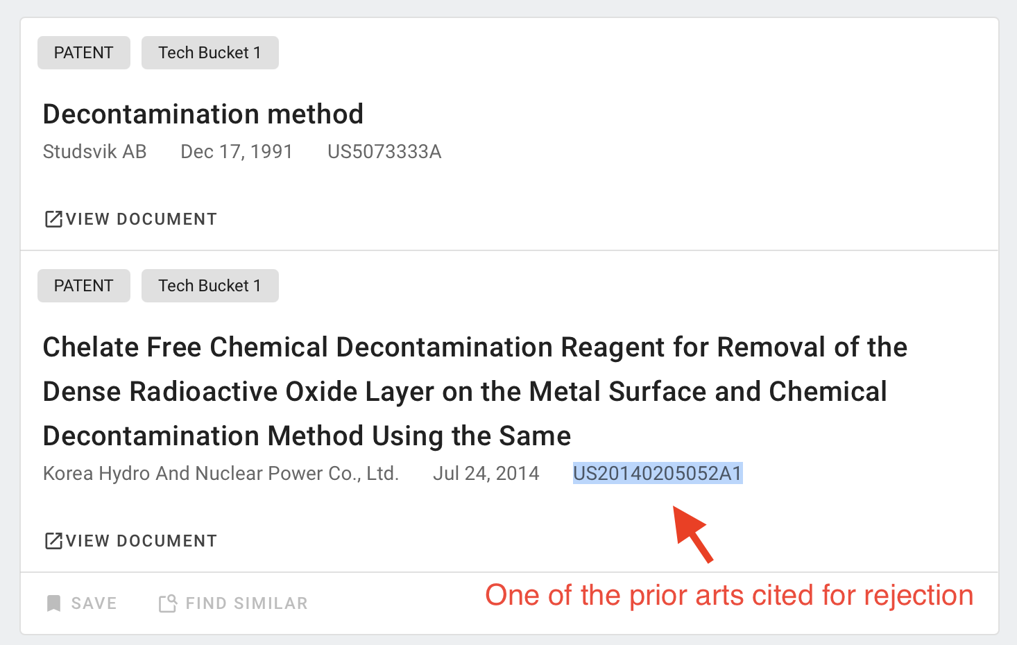 Avoid 103 type rejection by conducting combinational prior art search using PQAI

Result snapshot from PQAI