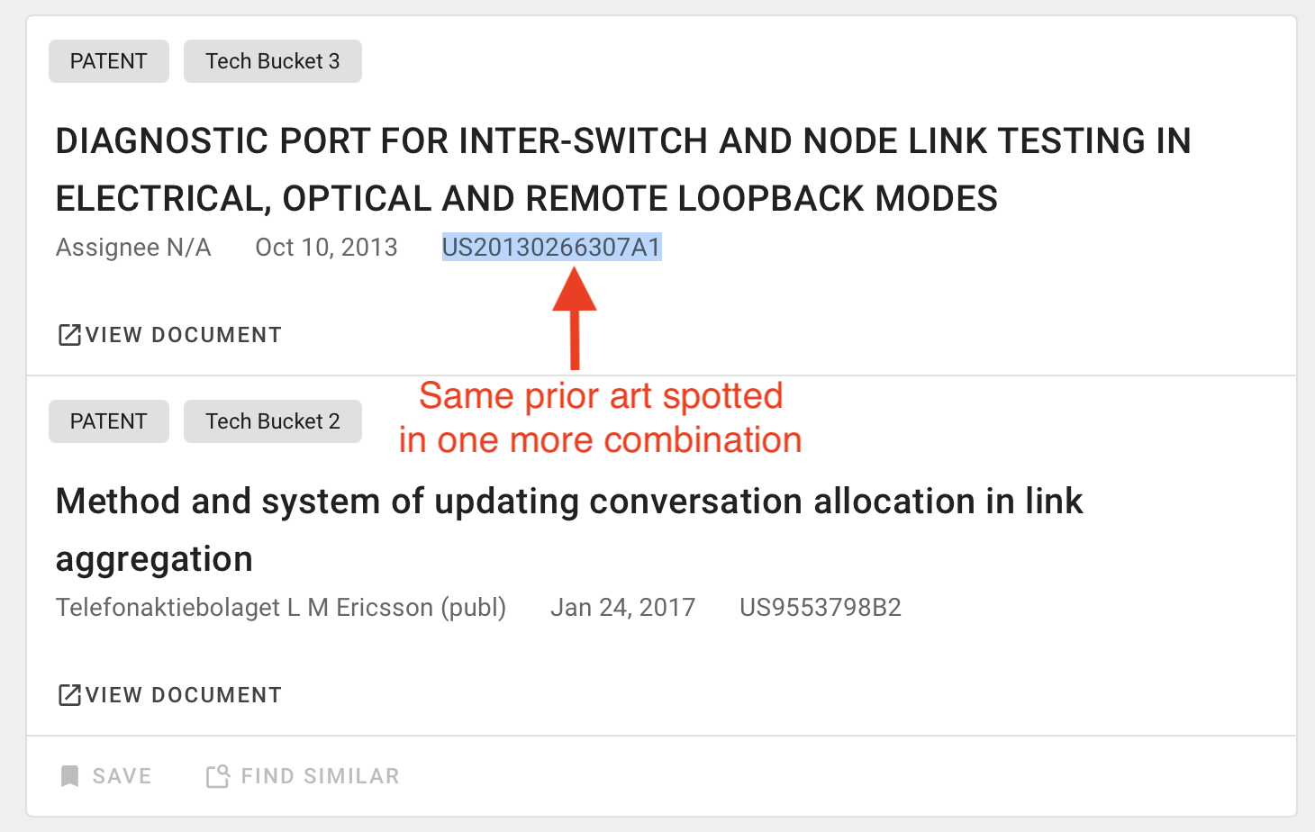 Avoid 103 type rejection by conducting combinational prior art search using PQAI

Result snapshot from PQAI