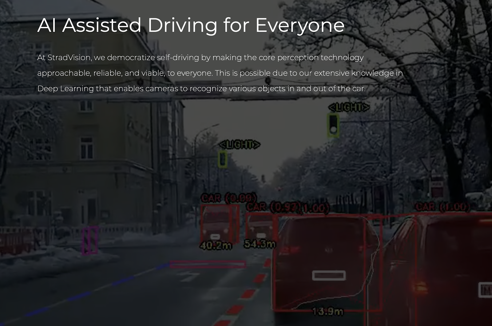 StradVision - AI Assisted Driving For everyone