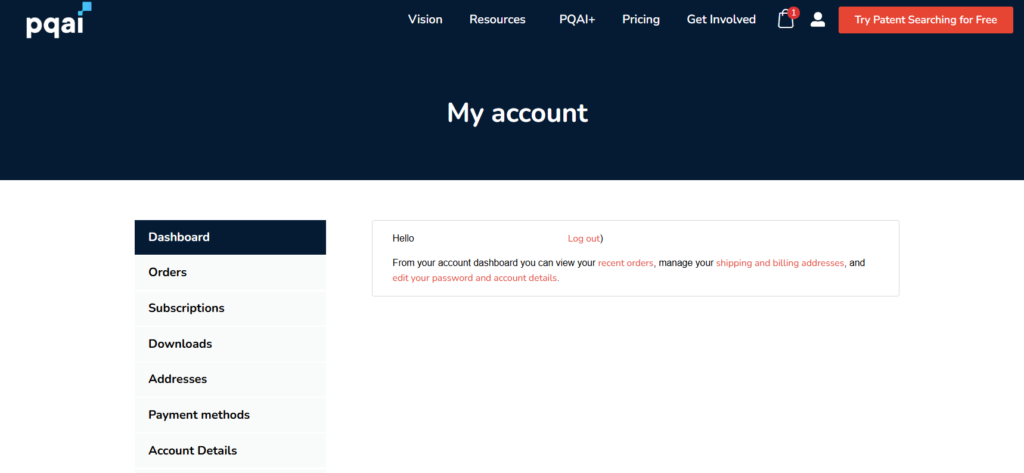 Cancel PQAI+ subscription