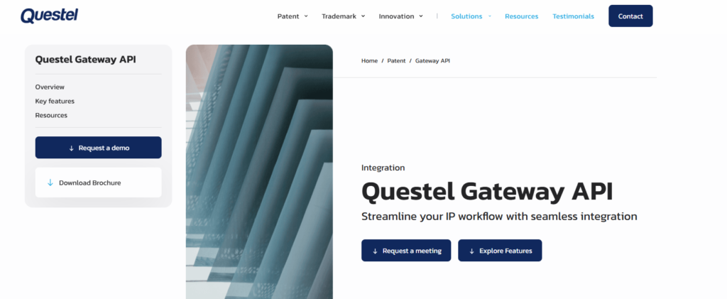 Questel gateway api for enterprises