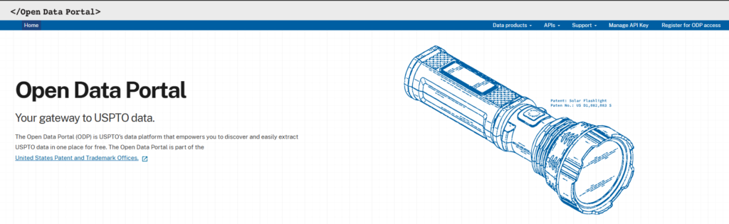 USPTO ODP API